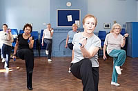 People Keeping Fit